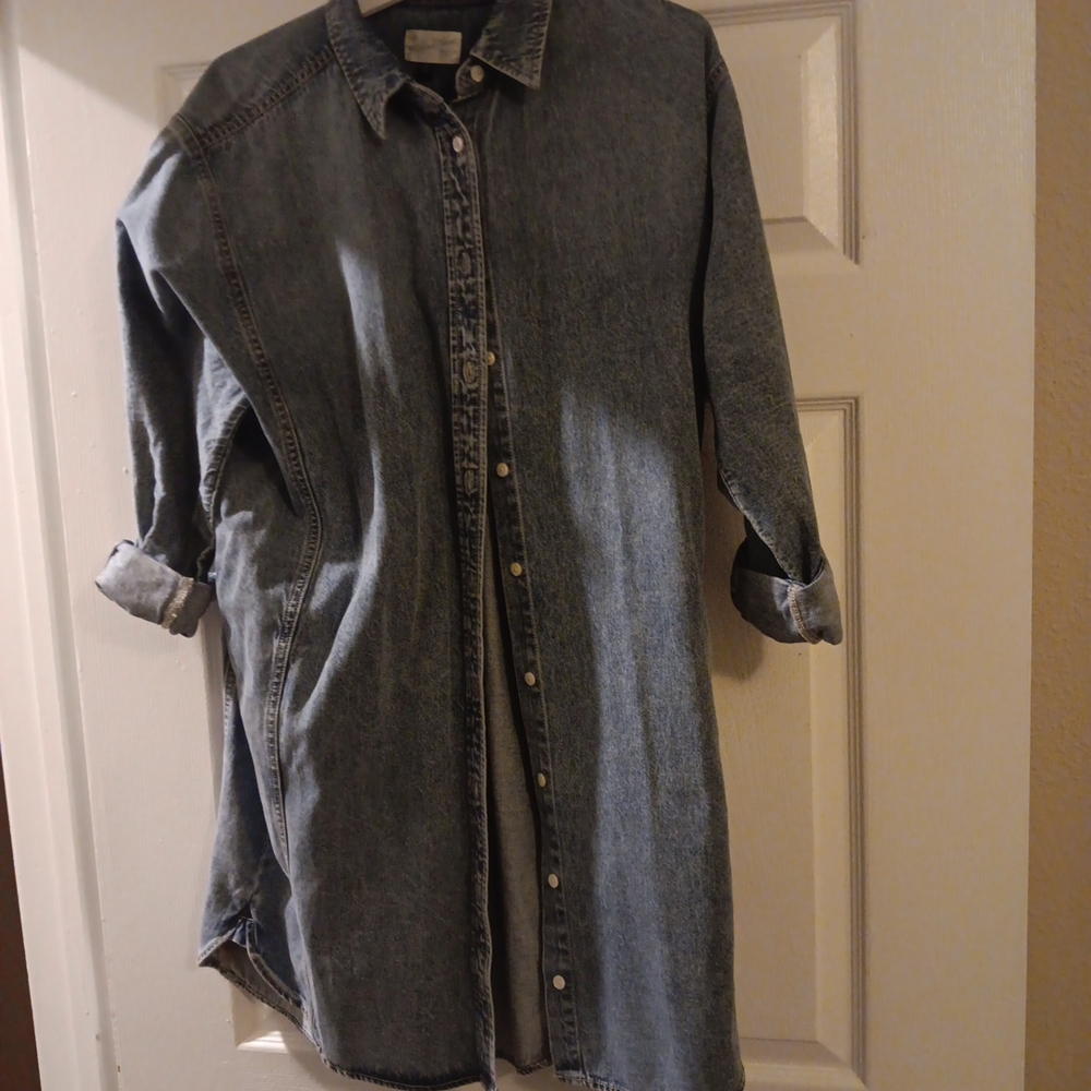 Womens Denim Shirt - Blue